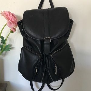 Black backpack